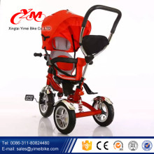 trois roues tricycle enfants pour 2 ans / enfants 3 roues tricycle / nouveau design bébé tricycle pliant avec absorbeur arrière